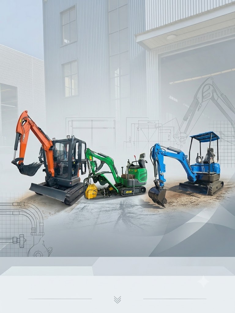 Mini Excavators Delivered to Europe | DDP Mini Excavator Supplier 1.8 Ton Mini Excavator